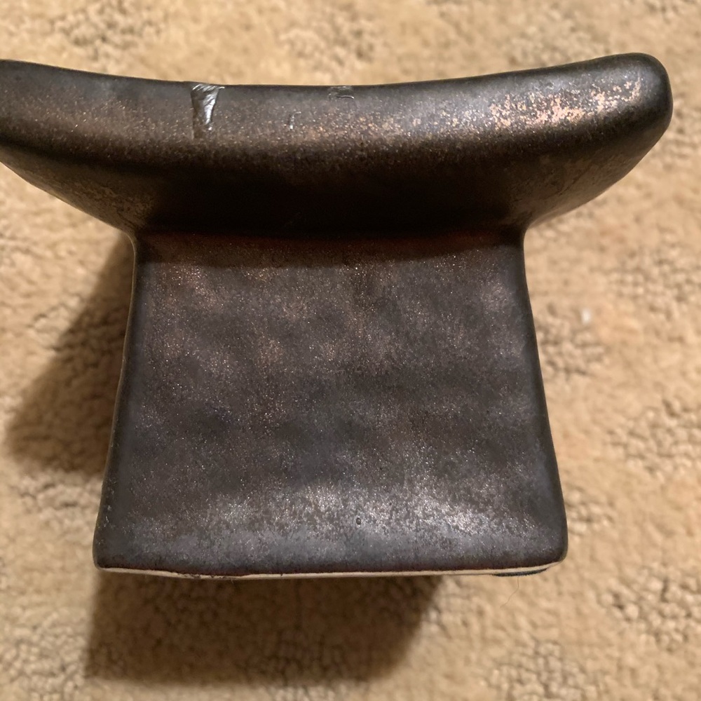 Candle holder brass color